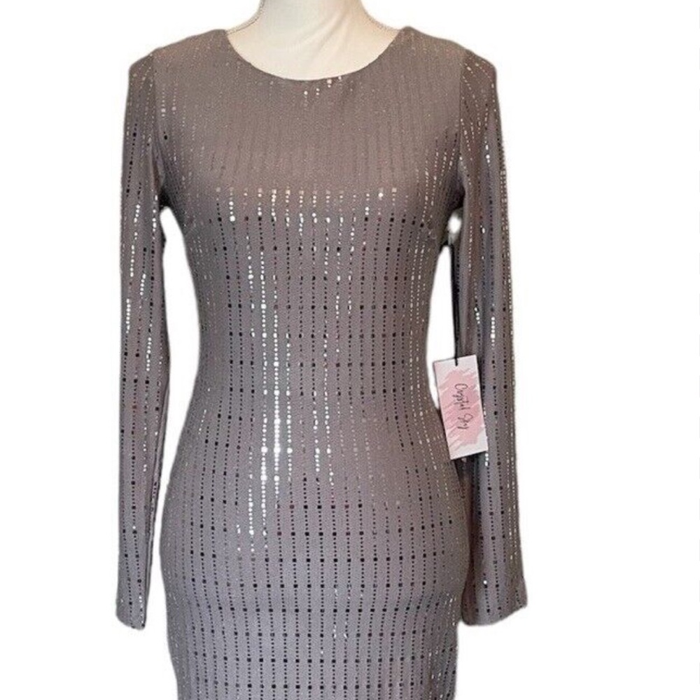 Brand new Crystal Sky Sparkly mini Dress